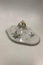 Bing E Grondahl Antico Rosa Motivo Coperchio per Zuppiera