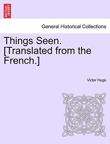 Things seen translated - seen., [translated
