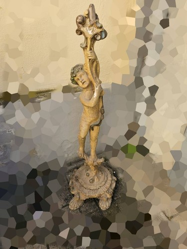 Antico candelabro legno - antico,