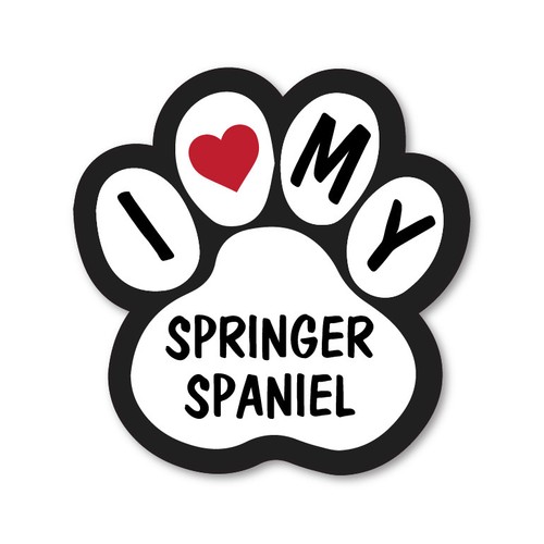 Love springer spaniel car - my,