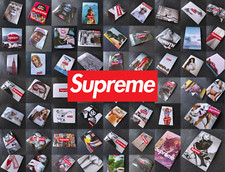ADESIVI SUPREME BOX LOGO STICKERS ADESIVO STICKER STREETWEAR HYPEBEAST ACCESSORI