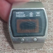 cronografo vintage super raro SEIKO QUARTZ LC 0634-5009 -no spedizione in USA