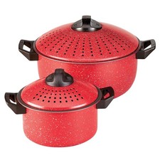 Set 2 pentole per pasta di
