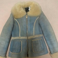 Mezzo cappotto in shearling