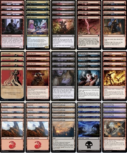 Pauper rakdos madness burn - pauper,