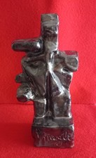 Scultura in Ceramica Smaltata di FRANCESCO MAGLI allievo IBRAHIM KODRA 1980 BROS