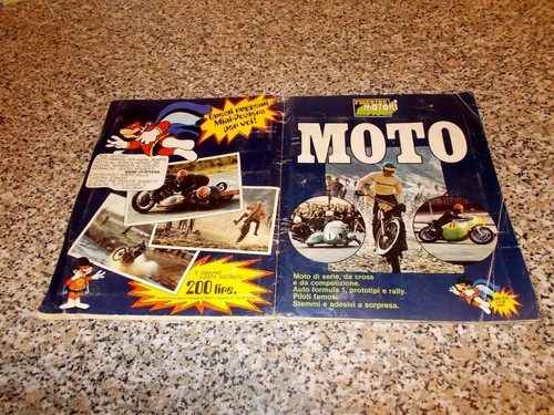 Album figurine moto ediraf - album,