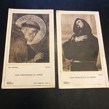 coppia di antichi santini