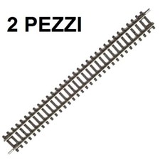 COPPIA BINARI DRITTO MODELLISMO STATICO TRENI LUNGHEZZA 215mm LARGHEZZA 30mm RC