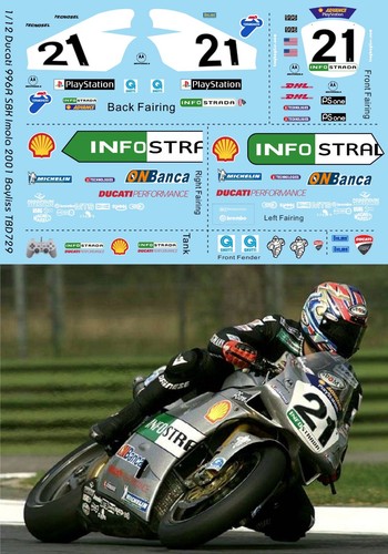 Decals per ducati 996 r - per,