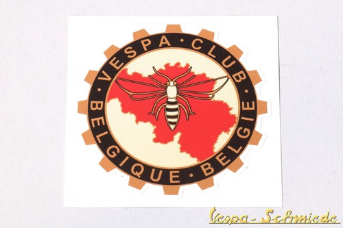 Adesivo decorativo vespa - "vespa, club