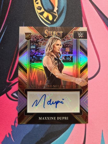 2023 panini select wwe - wwe, maxxine
