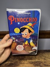 Walt disney pinocchio vhs - disney's,