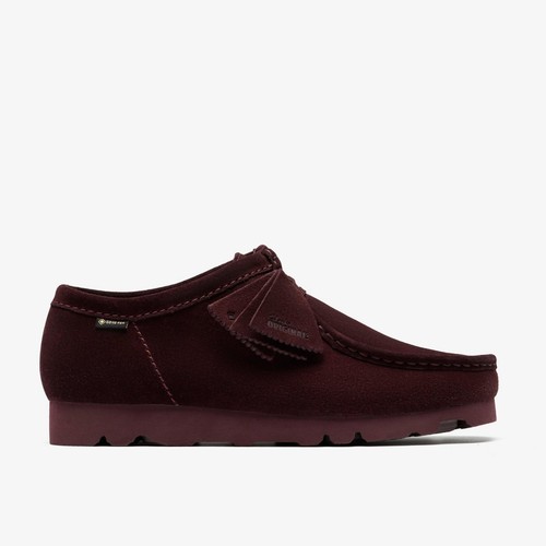 Clarks uomo wallabee gtx viola - clarks,
