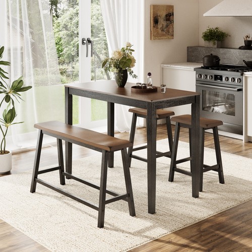 Set tavolo pranzo legno - set,