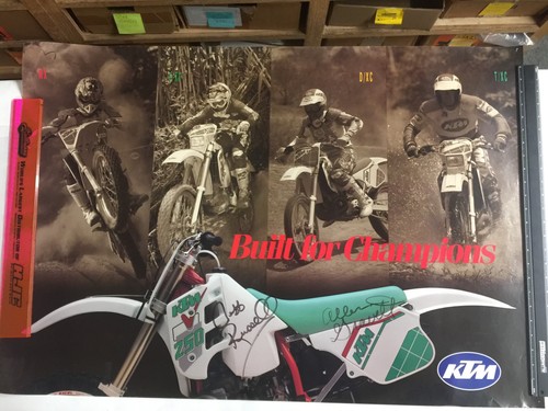 Poster ktm 1991 bike dxc - poster,