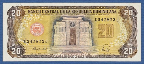 Dominican republic 20 pesos - dominican,