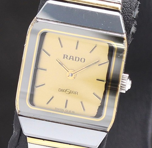 Rado diastar gold dial - diastar, qz