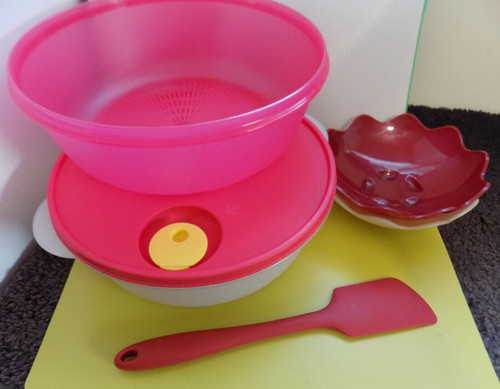 Lotto tupperware 3 qt - ~,