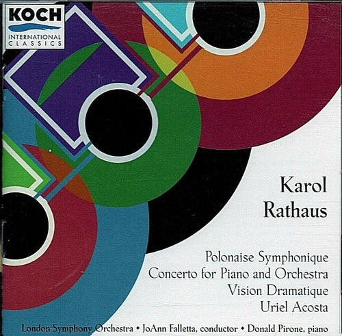 Karol rathaus piano concerto - piano,