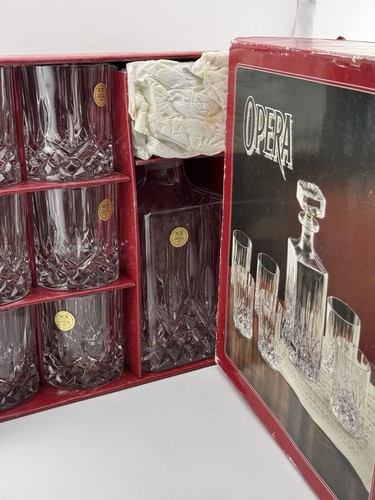 Rcr opera crystal decanter - crystal, set