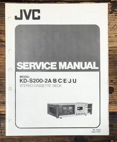 Jvc s200 - jvc, kd-s200-2a