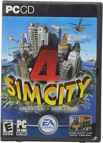 Simcity deluxe edition pc - simcity,