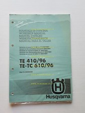 Husqvarna TE 410 1996 - TE-TC  610 1996 AGGIORNAMENTO Manuale Officina originale