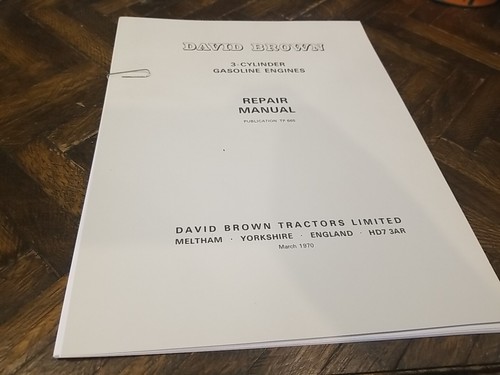 Manuale riparazione ristampa