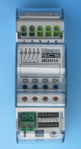Bticino f411 living - f411/4, myhome