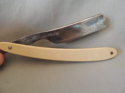 Rasoio dritto vintage made - , in