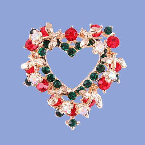 Bella spilla forma di cuore - di,