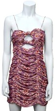 Zara Abito Bodycon Viola Senza