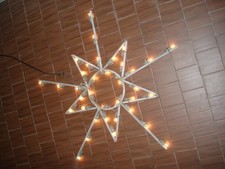 STELLA LUMINOSA LUCI DI NATALE NATALIZIE DA ESTERNO