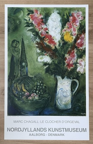 Marc chagall exhibition poster - exhibition,
