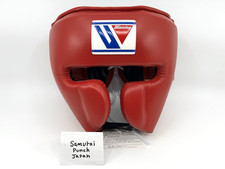 Winning Boxing Head Gear Protezione Viso Tipo FG-2900 Taglia M Rosso dal Giappone