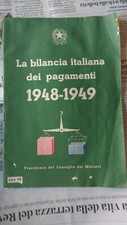 La Bilancia Italiana Dei Pagamenti 1948 1949