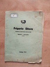 FRIGERIO ETTORE CATALOG 1950