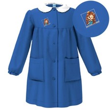 Siggi grembiule bambina, Blu