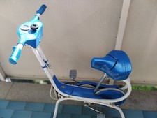 Cyclette Atala Ginny bianca e blu ---occasione !!!sellino  con tagli ma funziona