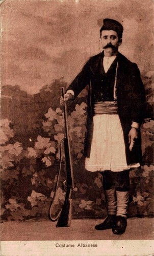 Albania costume bolli postali - costume,,