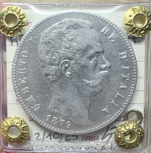 Regno italia umberto i 5 - italia,