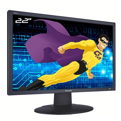 Schermo piatto philips - piatto, pc