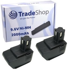 2x BATTERIA PREMIUM 9,6 V 2000