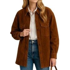 Giacca lunga camicia utility