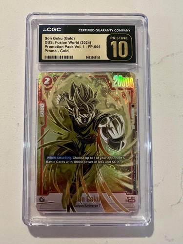 Son goku 006 cgc - fp-006, 10