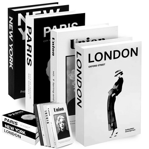 Pezzi libri decorativi per - 4,