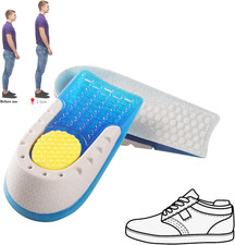 1 Paio Di Solette Alzatacco, Rialzo Tallone, Talloniera in Silicone, Solette in 