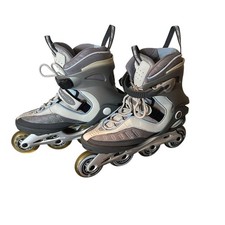 Pattini a rotelle K2 Velocity 4.0 in linea grigio donna misura 10 80 mm