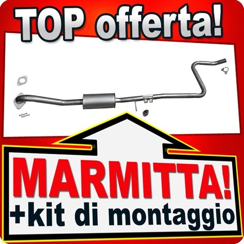 Silenziatore centrale per ford - silenziatore,
